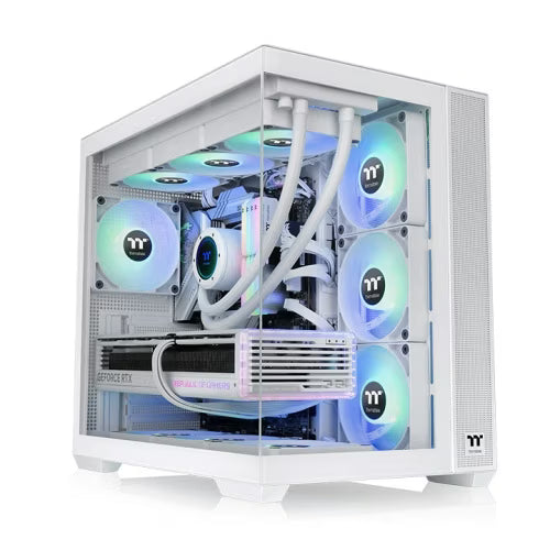 White-Themed Intel Core Ultra 5 X 5060 Gaming PC, Intel Core Ultra 5 245K, AERO RTX 5060 Ti OC Edition 8GB, 32GB (2x16GB) DDR5 6000MHz, 990 PRO 1TB NVMe, AIO Liquid Cooler